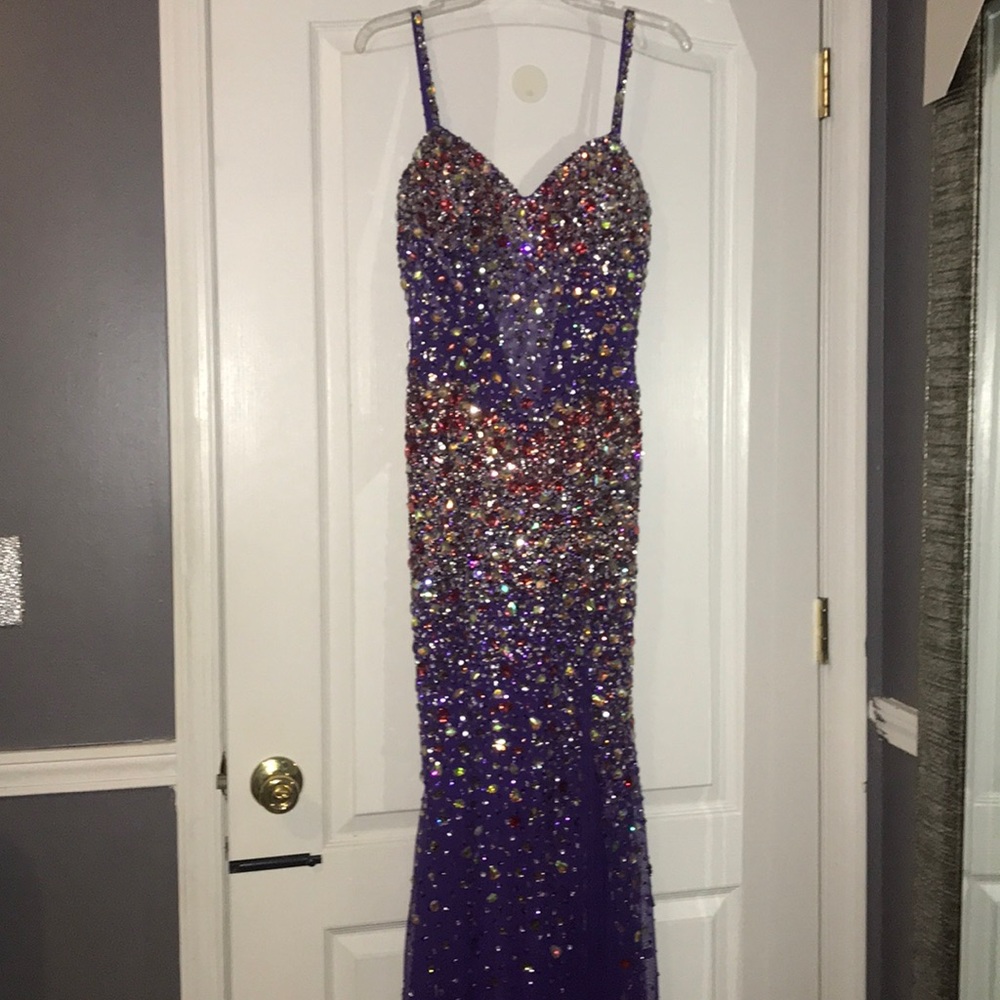Tiffany designs Jeweled prom dress never worn